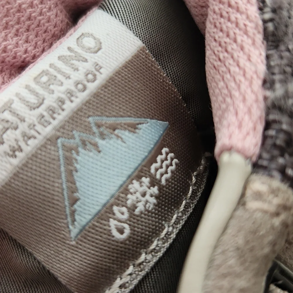 Naturino Kids Boots - Pink and Gray